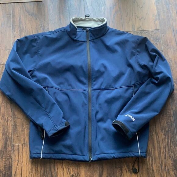 Clique size LG fleece lined Scuba Jacket EUC - Picture 1 of 12
